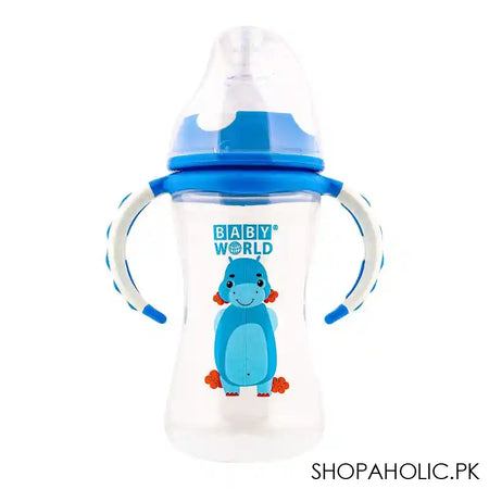 Baby World Contra Colic Wide Neck Feeding Bottle, 240ml, BW2049 - Main Image