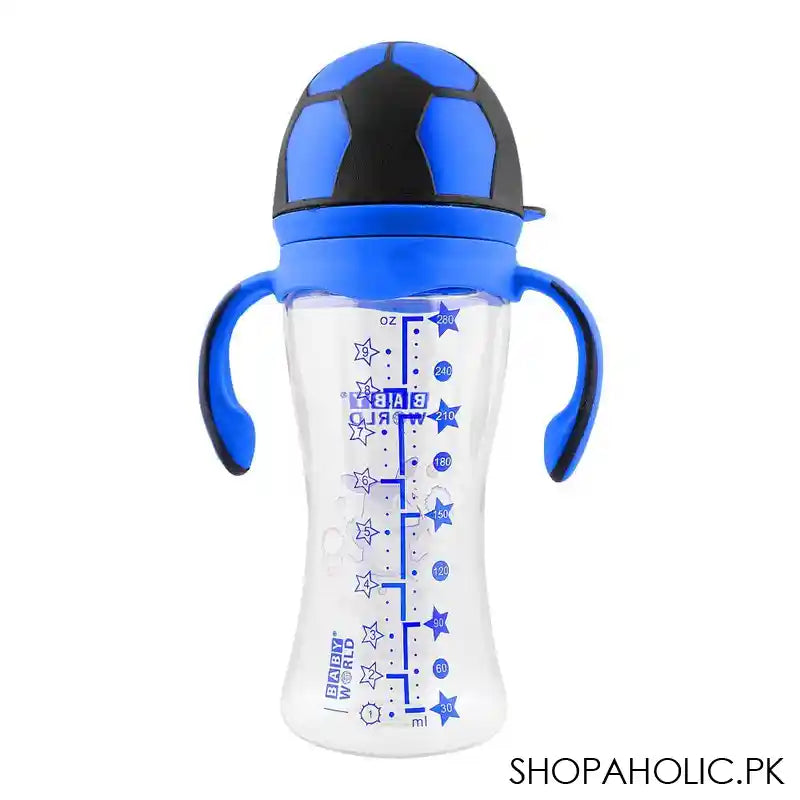 Baby World Contra Colic Wide Neck Feeding Bottle With Handle, BW2031 - Image 3
