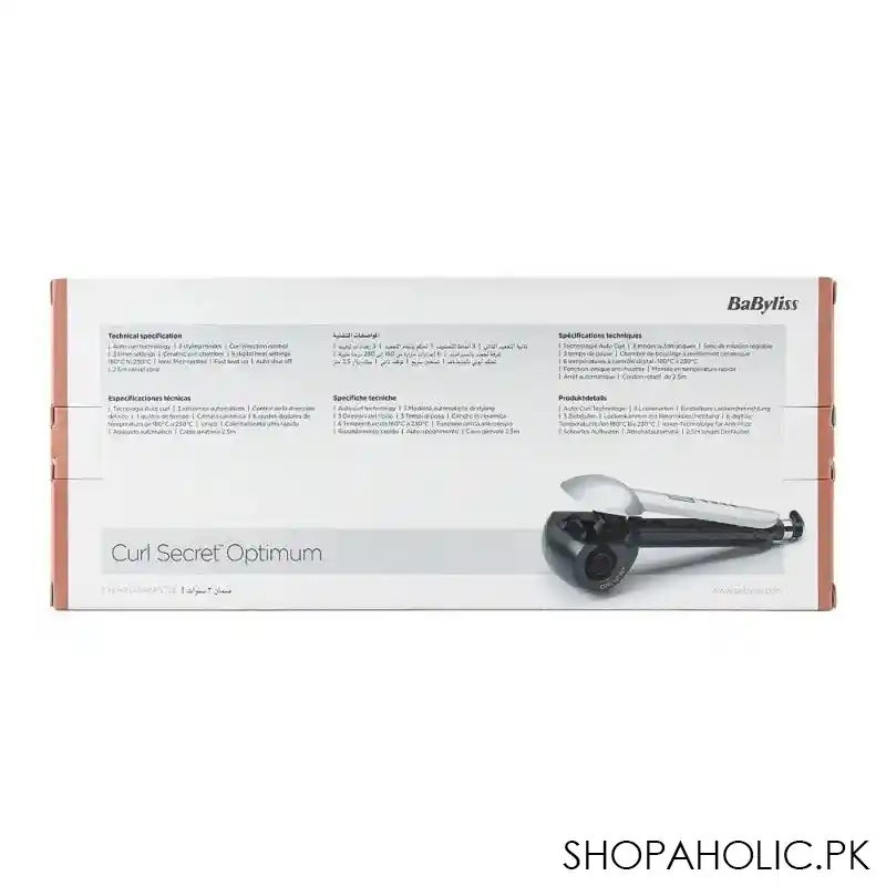 babyliss effortless curls curl secret optimum hair curler, c1600sde image4