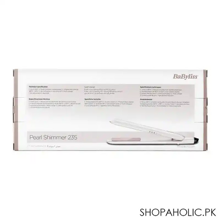 babyliss pearl shimmer 235 hair straightener, 2515psde image3
