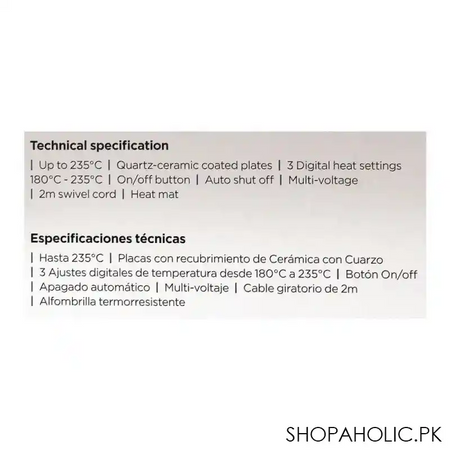 babyliss pearl shimmer 235 hair straightener, 2515psde image4