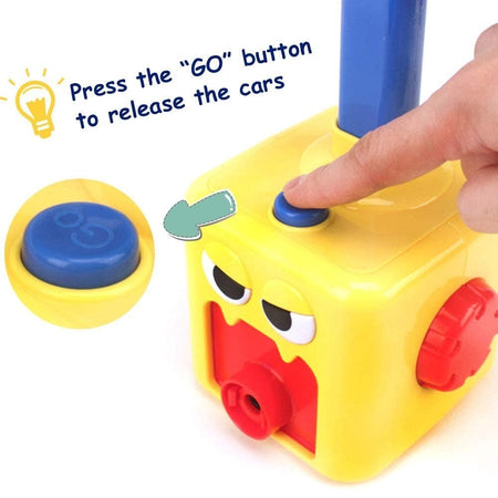 Air Powered Hand Push Balloon Car