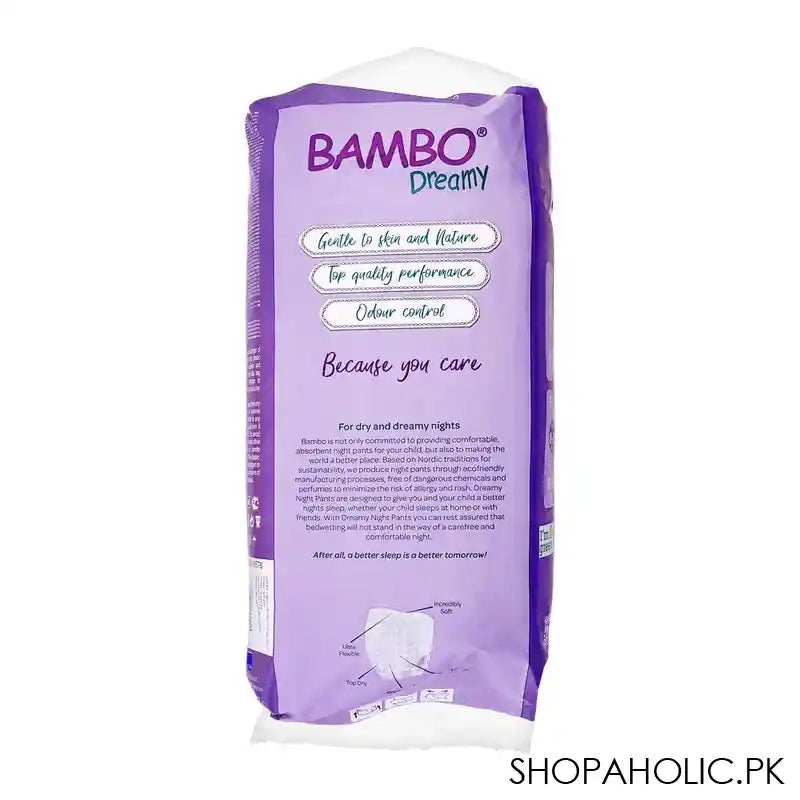 Bamboo Dreamy Night Girls Pant, 8-15 Years, Large, 10-Pack - Image 2