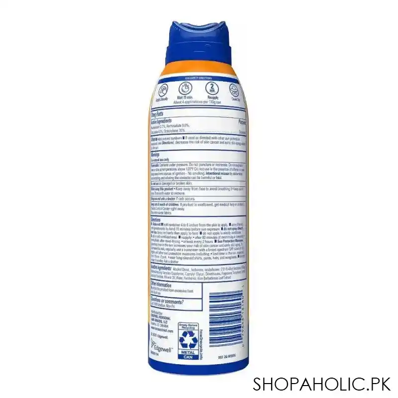 banana boat sport spf50+ clear sunscreen spray, 170g image2