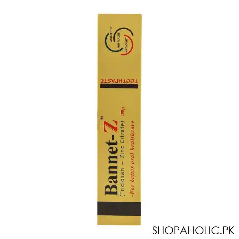Bannet-Z Toothpaste, Anti-Septic, Anti-Plaque, Anti-Cavity, 100g - Main Image