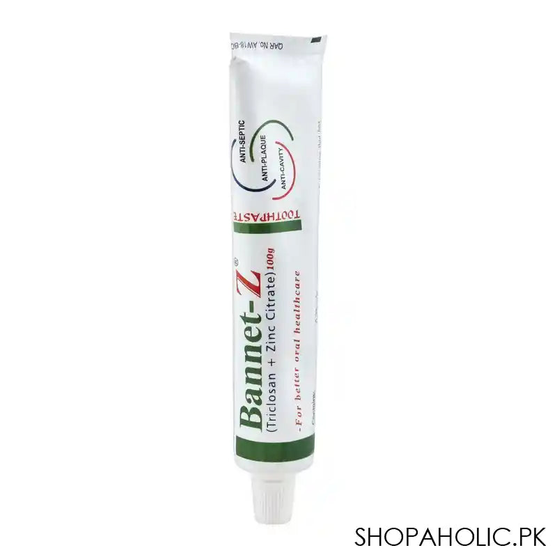 Bannet-Z Toothpaste, Anti-Septic, Anti-Plaque, Anti-Cavity, 100g - Image 2