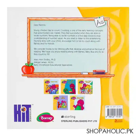 Barney Count To 10, Book - Image 2