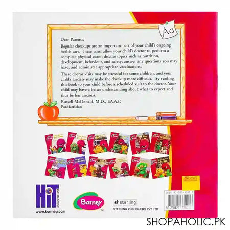 Barney Let's Go To The Doctor, Book - Image 2