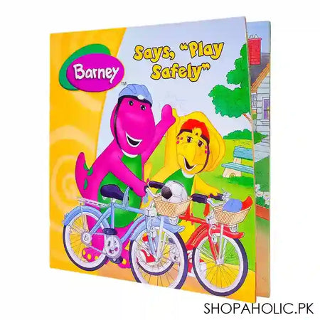 Barney Says, "Play Safely" Book - Main Image