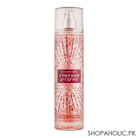 bath & body works a thousand wishes fine fragrance mist, 236ml main image