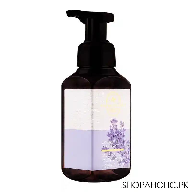 Bath & Body Works Aromatherapy Lavender + Vanilla Gentle & Clean Foaming Hand Soap, 259ml - Main Image
