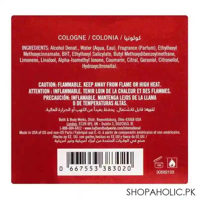 bath & body works bourbon pour homme cologne, for men, 100ml image4