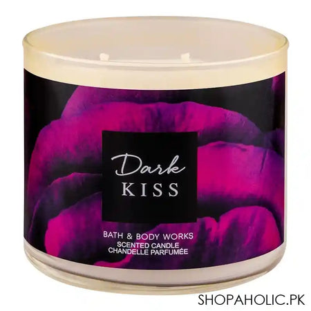 Bath & Body Works Dark Kiss Scented Candle, 411g - Image 3