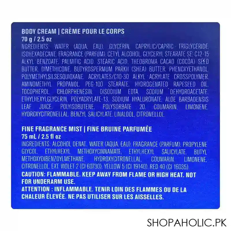 Bath & Body Works Dream Bright Set, 88ml Shower Gel + 70g Body Cream + 75ml Fine Fragrance Mist - Image 2