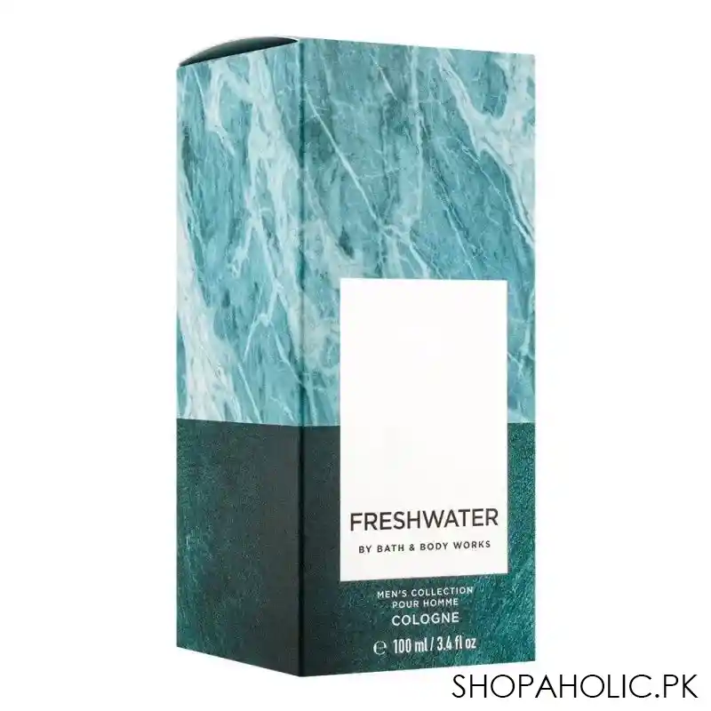 bath & body works fresh water pour homme cologne, for men, 100ml image2