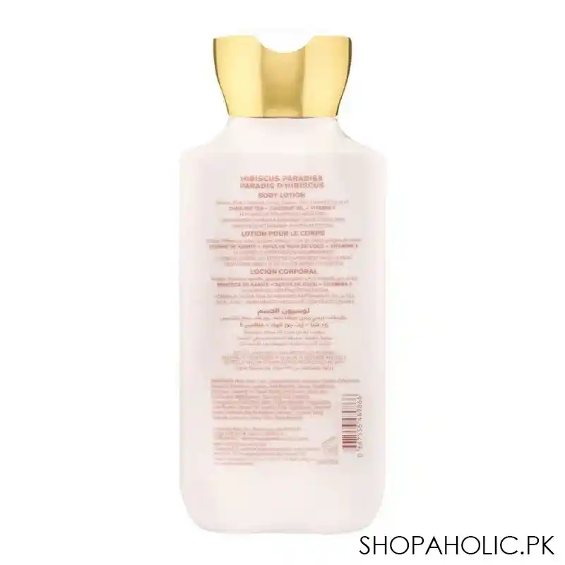 bath & body works hibiscus paradise 24 hour moisture body lotion, 236ml image2