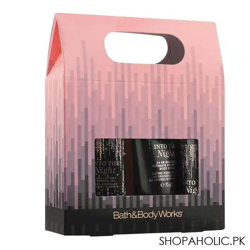 Bath & Body Works Into The Night Mini Gift Set, Shower Gel + Body Cream + Mist - Image 3