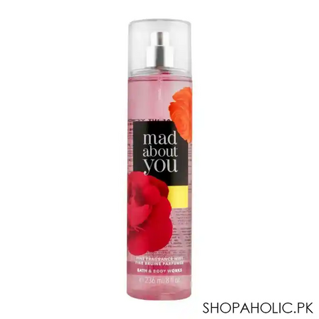 bath & body works mad about you fragrance mist, white, 236ml main image