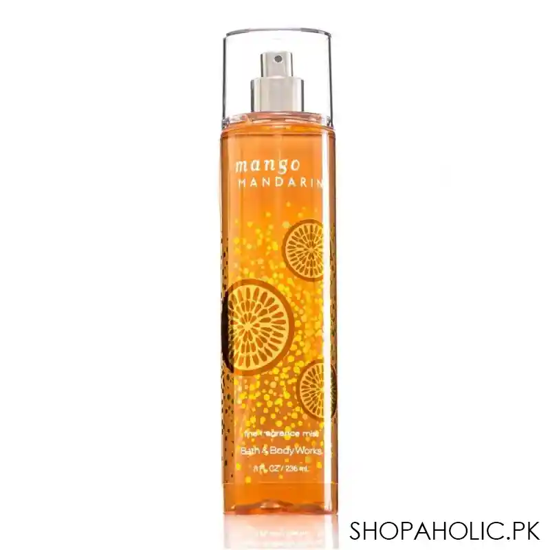 bath & body works mango mandarin fine fragrance mist, 236ml main image