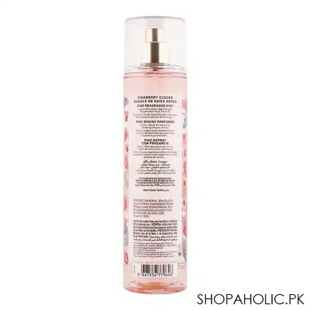 bath & body works pink berry clouds fragrance mist, 236ml image2
