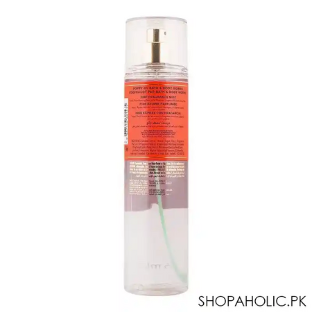 bath & body works poppy fragrance mist, 236ml image2