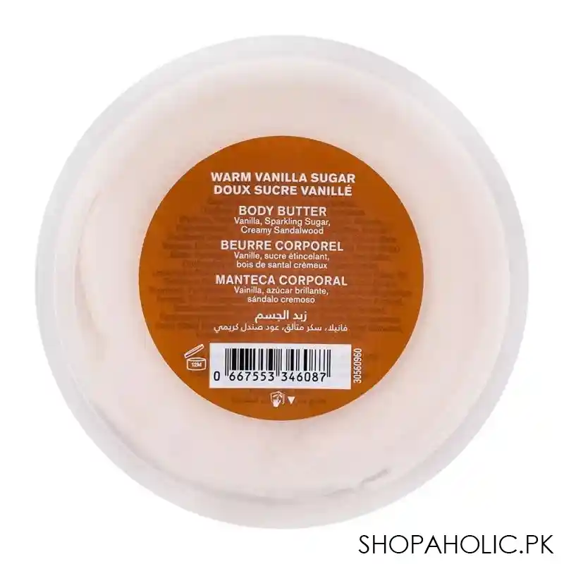 bath & body works warm vanilla sugar 24+ hours moisture body butter, 185g image2