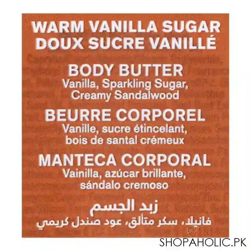bath & body works warm vanilla sugar 24+ hours moisture body butter, 185g image3