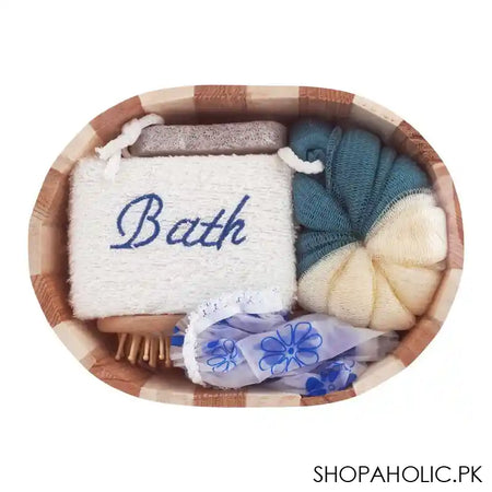 Bath Set A-53, Blue - Main Image