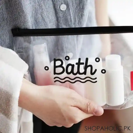 bath transparent pvc makeup pouch image5