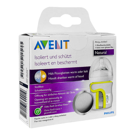 Avent Glass Bottle Sleeve, SCF675/01, 120ml - Image 2