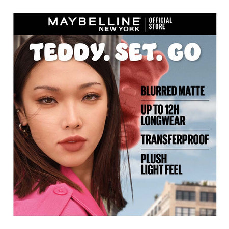 Maybelline New York Superstay Teddy Tint, Lip and Cheek Color, 5ml, 35 July Forever - Image 2