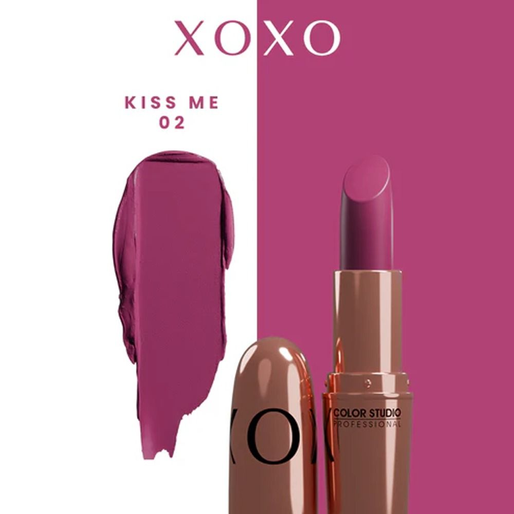 Color Studio Xoxo Limited Edition Lipstick, 02 Kiss Me, 4.5g - Main Image