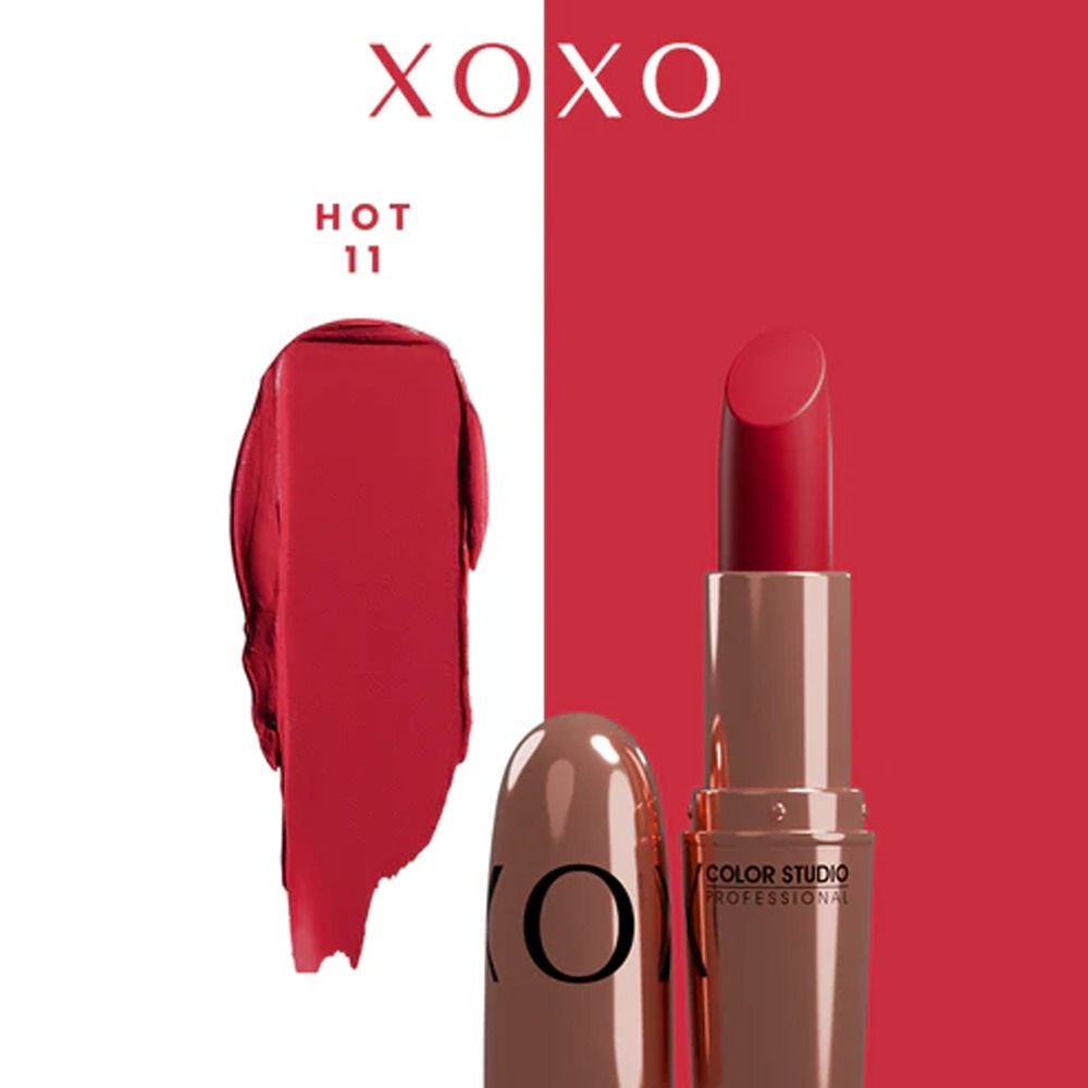 Color Studio Xoxo Limited Edition Lipstick, 11 Hot, 4.5g - Main Image