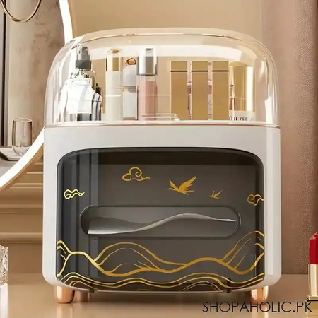 beach style tissue box with organizer image2