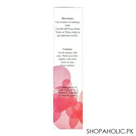 beads whitening face wash, for asian skin, 120ml image5