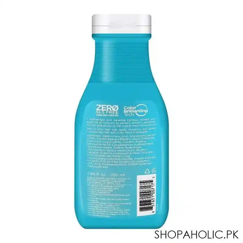 beaver argan oil of morocco damage repair shampoo, sulfate free, 350ml image2