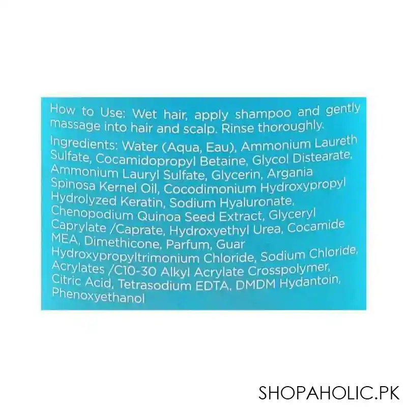 beaver argan oil of morocco damage repair shampoo, sulfate free, 350ml image3