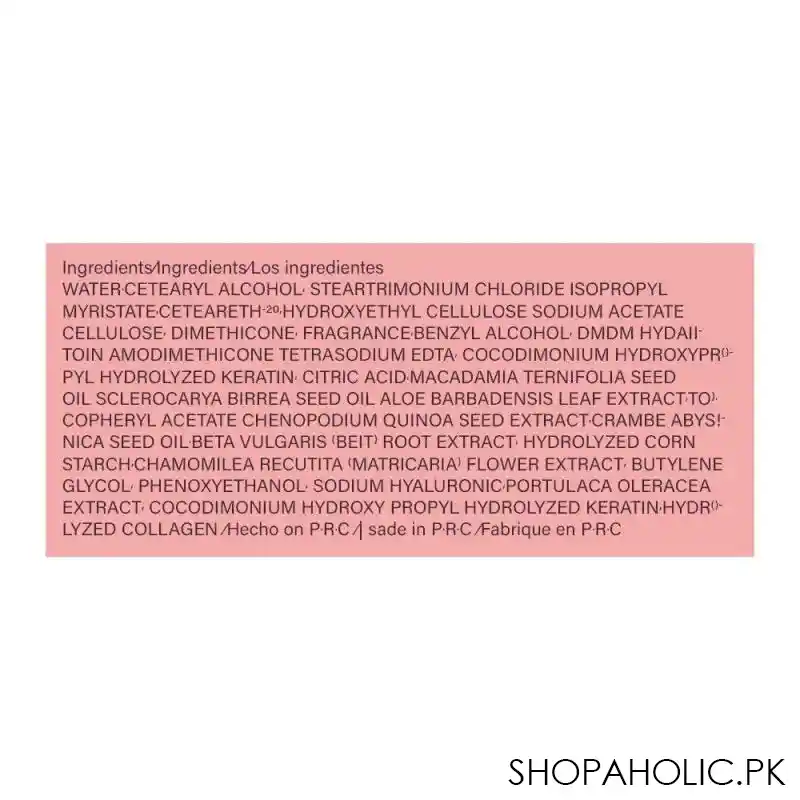 beaver luxliss brazilian therapy keratin & collagen repairing hair care conditioner, paraben & sulfate free, 500ml image3