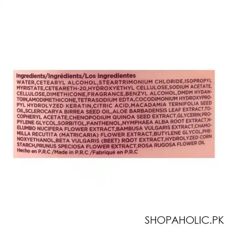 beaver luxliss cherry blossom & rose volumizing hair care conditioner, 500ml image4