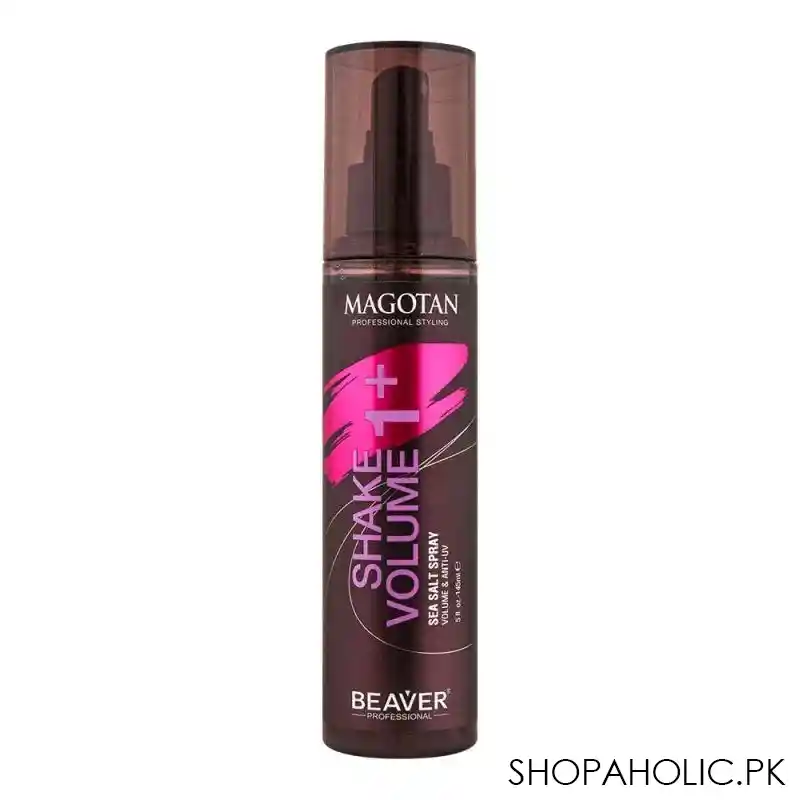 beaver magotan shake volume 1+, sea salt hair spray, 145ml main image