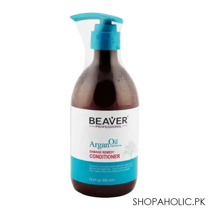 beaver professional argan oil damage remedy conditioner, 500ml main image