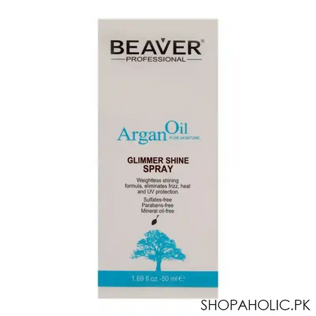 beaver professional argan oil glimmer shine spray 50ml main image
