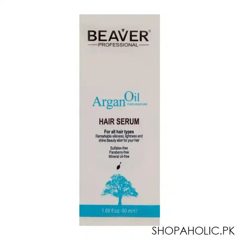 beaver professional argan oil hair serum 50ml main image