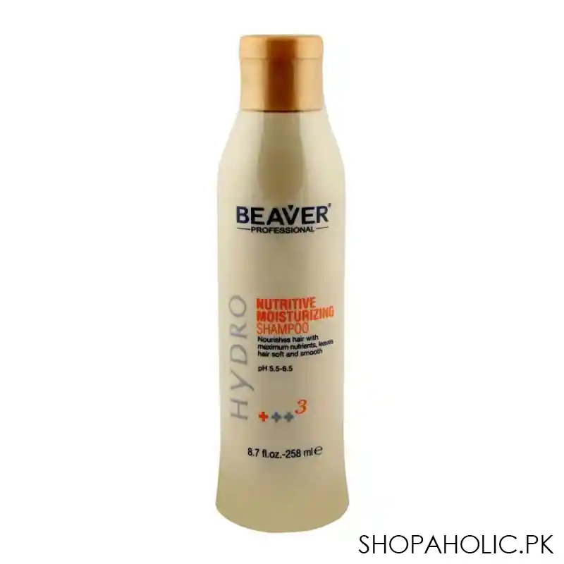 beaver professional hydro nutritive moisturizing shampoo 258ml main image