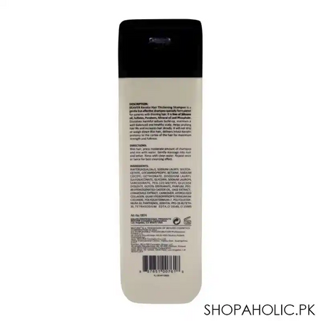 beaver professional keratin hair thickening shampoo 200ml image2