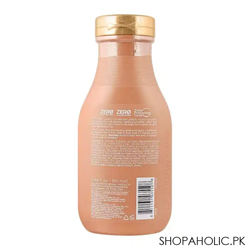 Beaver Straightening Brazilian Keratin Smoothing Conditioner, 350ml - Image 2