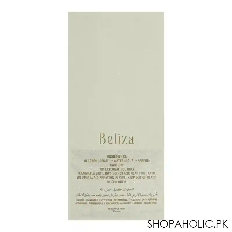beliza gold eau de parfum, for women, 100ml image3