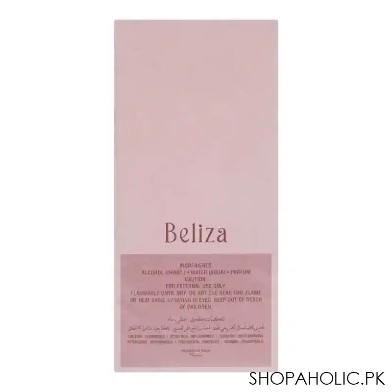 beliza pink eau de parfum, for women, 100ml image3