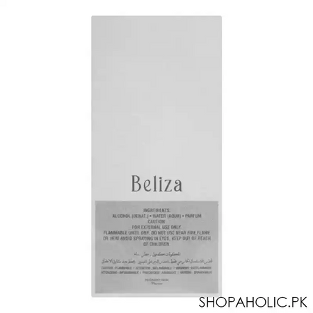 beliza silver eau de parfum, for women, 100ml image3