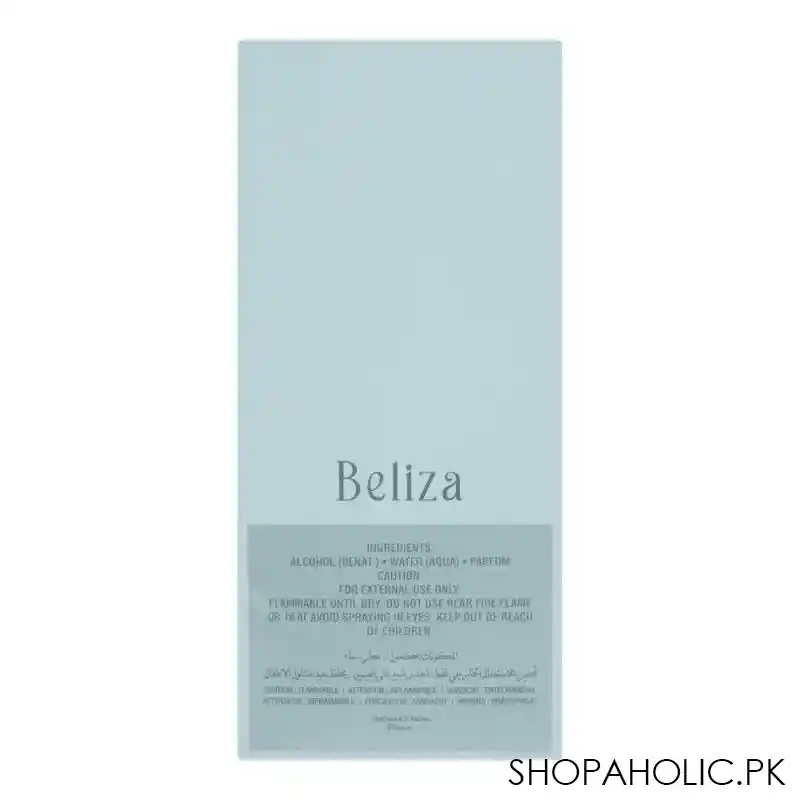 beliza teal eau de parfum, for men, 100ml image3